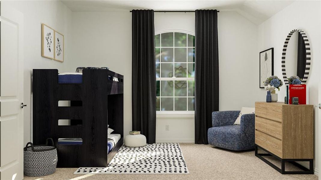 Furnished interior view inside a new home in Cypress Creek West, McKinney (Image 17). Furnished interior view inside a new home in Cypress Creek West, McKinney (Image 17).