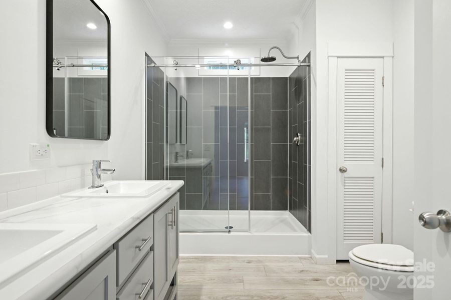 Furnished interior view inside a new home in , Statesville (Image 10).