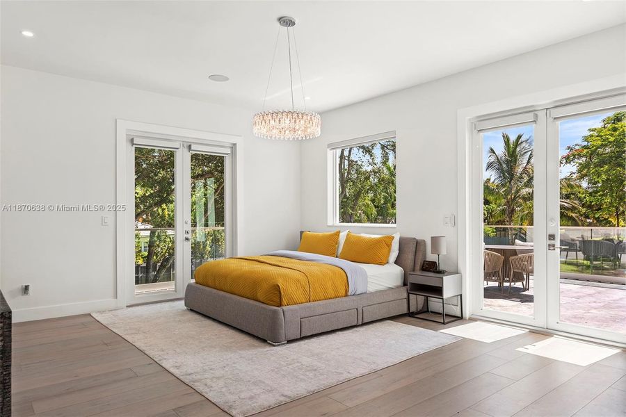 Furnished interior view inside a new home in , Palmetto Bay (Image 24).