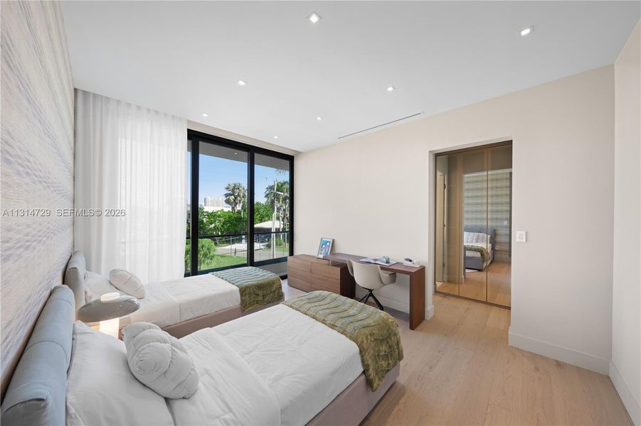 Furnished interior view inside a new home in , North Miami Beach (Image 18).