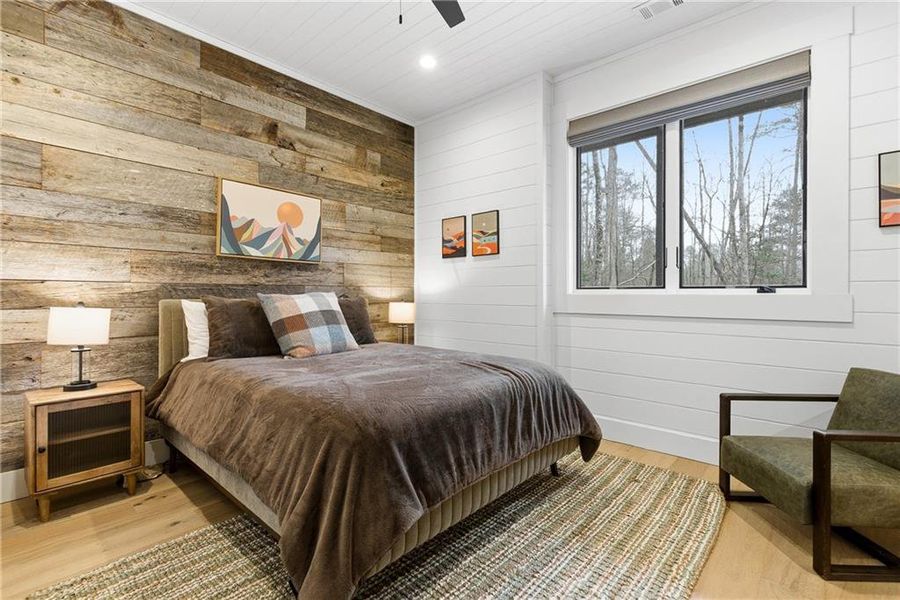 Furnished interior view inside a new home in , Blue Ridge (Image 34).