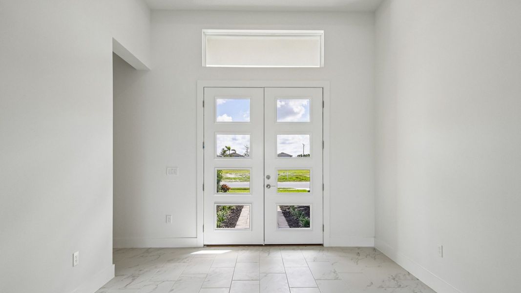 Furnished interior view inside a new home in Biscayne Landing at Seaire, Parrish (Image 15).