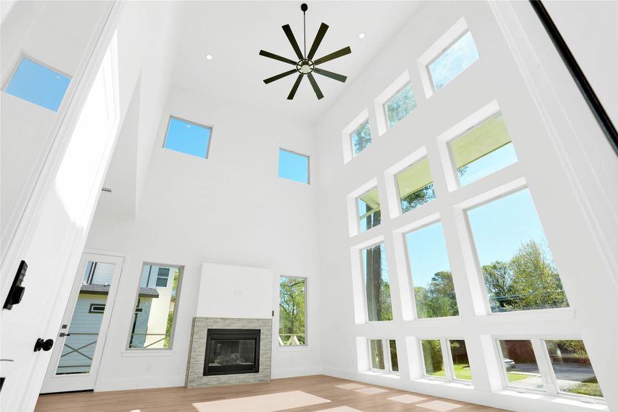 Spacious, unfurnished interior of a new home in , Cypress (Image 37).