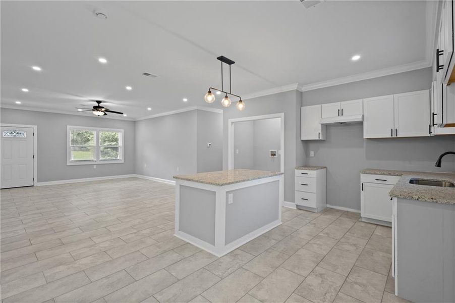 Furnished interior view inside a new home in , Sugar Hill (Image 7).