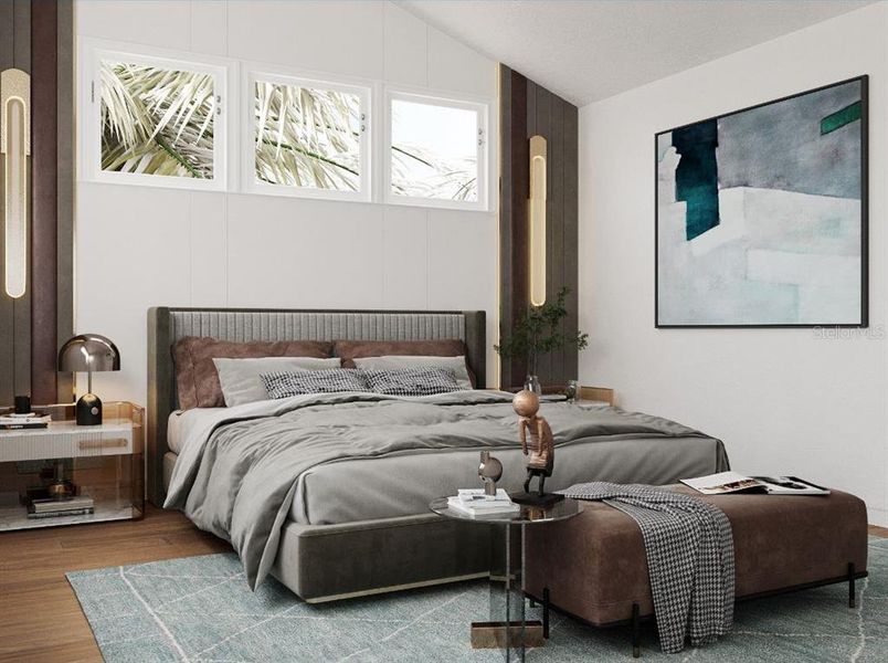 Furnished interior view inside a new home in , Tarpon Springs (Image 3). Furnished interior view inside a new home in , Tarpon Springs (Image 3).