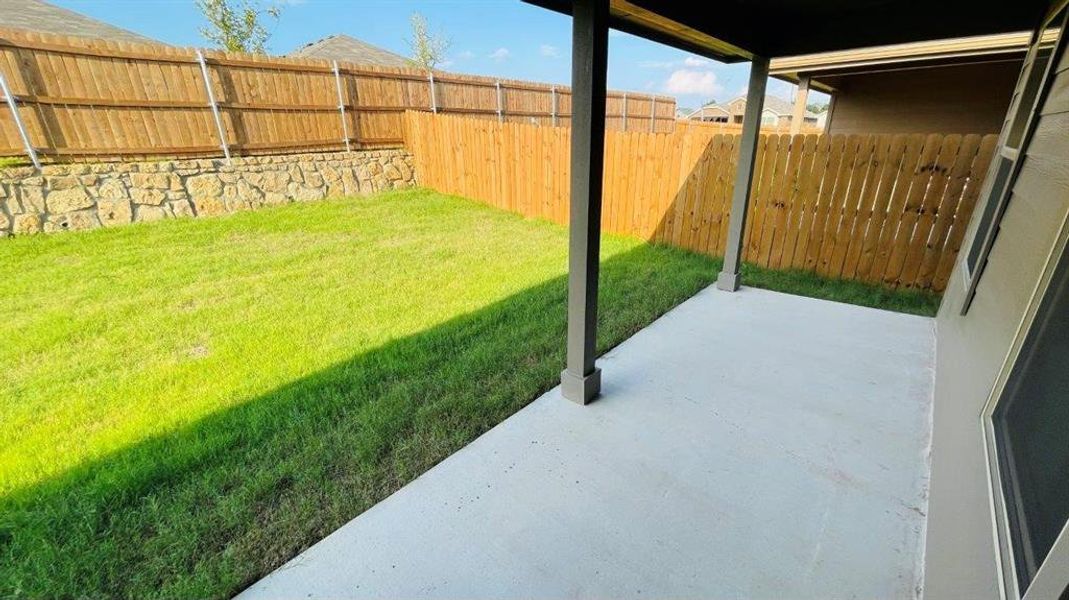 Patio - All Home and community information, including pricing, included features, terms, availability and amenities, are subject to change at any time without notice or obligation. All Drawings, pictures, photographs, video, square footages, floor plans, elevations, features, colors and sizes are approximate for illustration purposes only and will vary from the homes as built. Patio - All Home and community information, including pricing, included features, terms, availability and amenities, are subject to change at any time without notice or obligation. All Drawings, pictures, photographs, video, square footages, floor plans, elevations, features, colors and sizes are approximate for illustration purposes only and will vary from the homes as built.