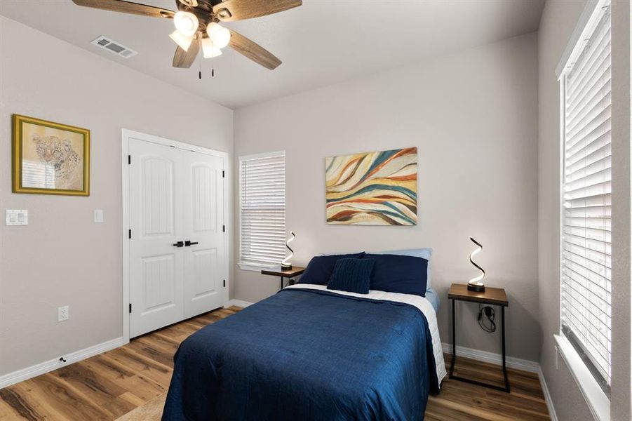 Furnished interior view inside a new home in , Sunset (Image 30).