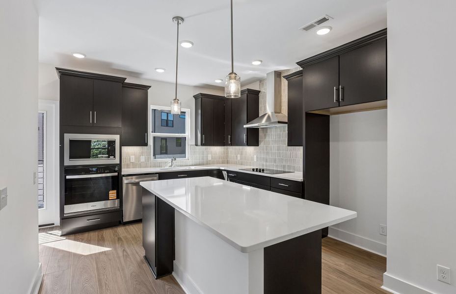Furnished interior view inside a new home in Skyline, Nashville (Image 9).