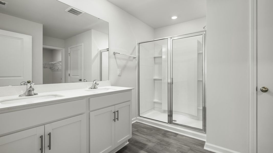 Furnished interior view inside a new home in Quail Haven, Winston-Salem (Image 11).