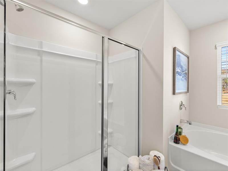 Furnished interior view inside a new home in Thompson Ridge, Dallas (Image 28).