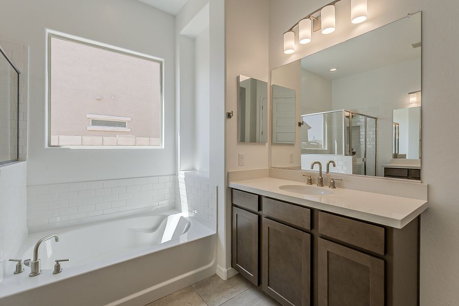 Furnished interior view inside a new home in Mirada Crossing, Goodyear (Image 9).