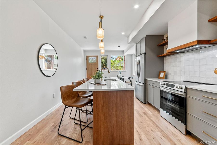 Furnished interior view inside a new home in , Denver (Image 40).