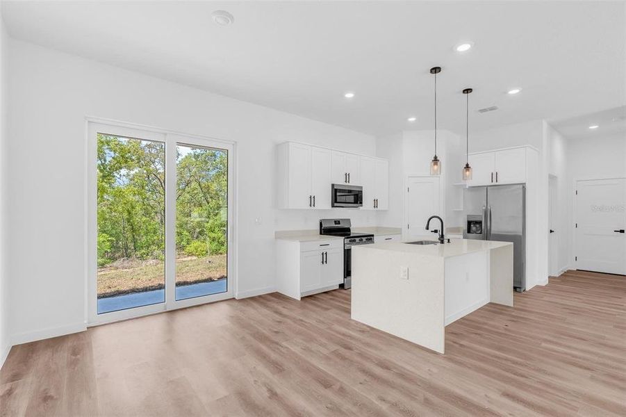 Furnished interior view inside a new home in , Citrus Springs (Image 10).