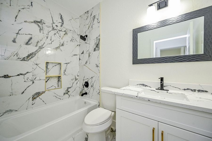 Furnished interior view inside a new home in , Humble (Image 9). Furnished interior view inside a new home in , Humble (Image 9).