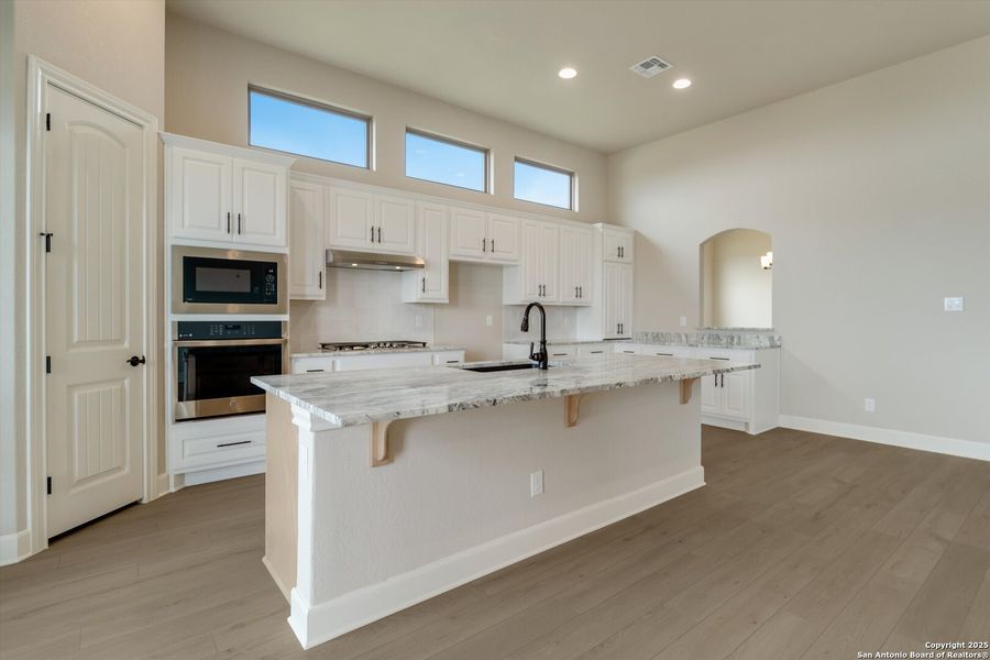 Furnished interior view inside a new home in Johnson Ranch, Bulverde (Image 6).