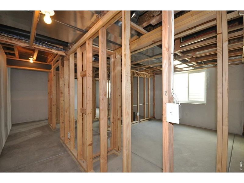 In-progress construction of a new home in , Johnstown, CO (Image 24).