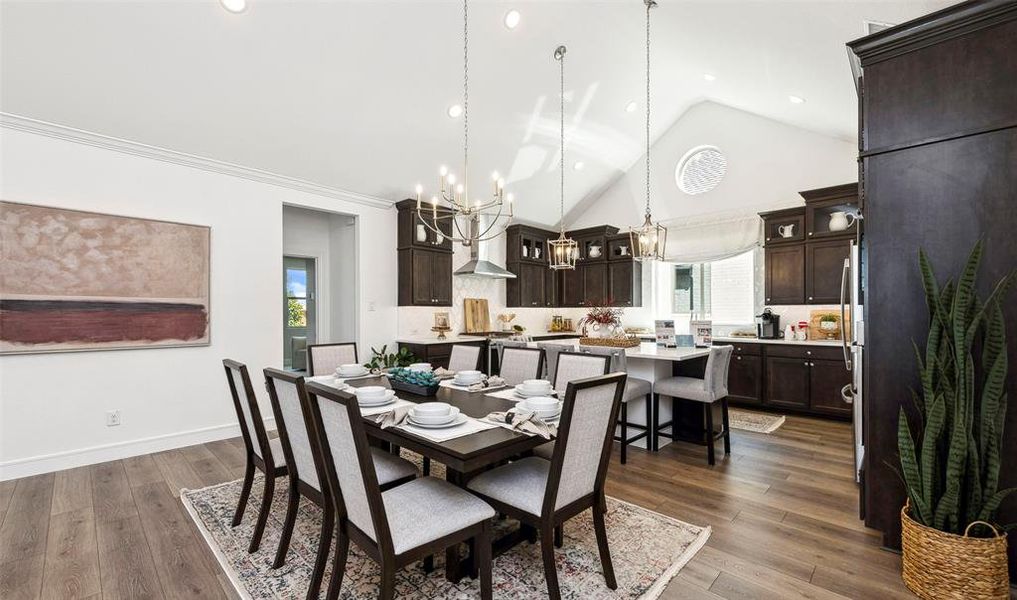 Furnished interior view inside a new home in Creekshaw, Royse City (Image 17).