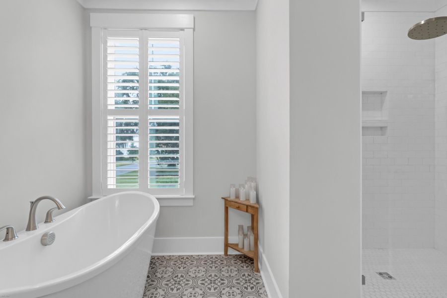 Furnished interior view inside a new home in , Charleston (Image 24).