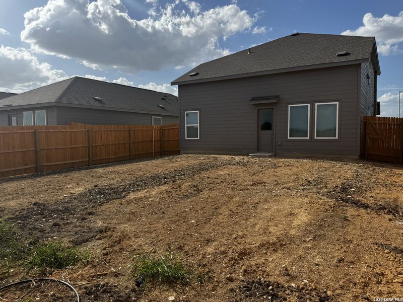 Exterior details and patio area of a home in Clearwater Creek, Marion (Image 2).