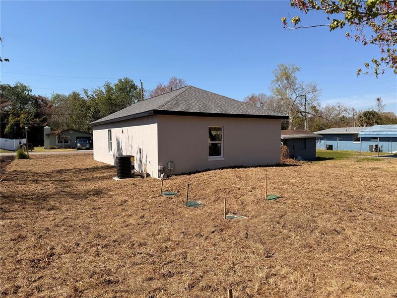 Exterior details and patio area of a home in , Sanford (Image 28).