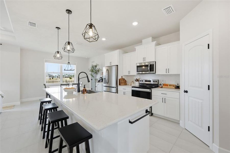 Furnished interior view inside a new home in , Newberry (Image 12).