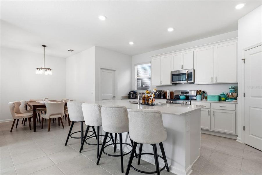 Furnished interior view inside a new home in Wellness Ridge, Clermont (Image 10).