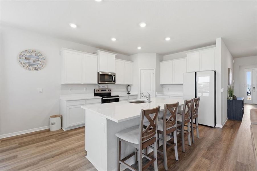 Furnished interior view inside a new home in Silverstone North, Palmetto (Image 40).