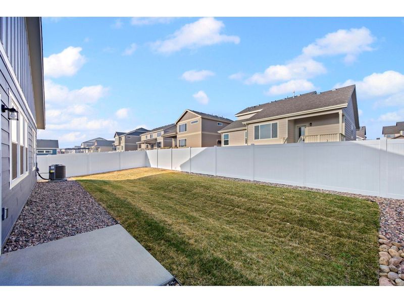 Exterior details and patio area of a home in Union Colony West, Greeley (Image 3).
