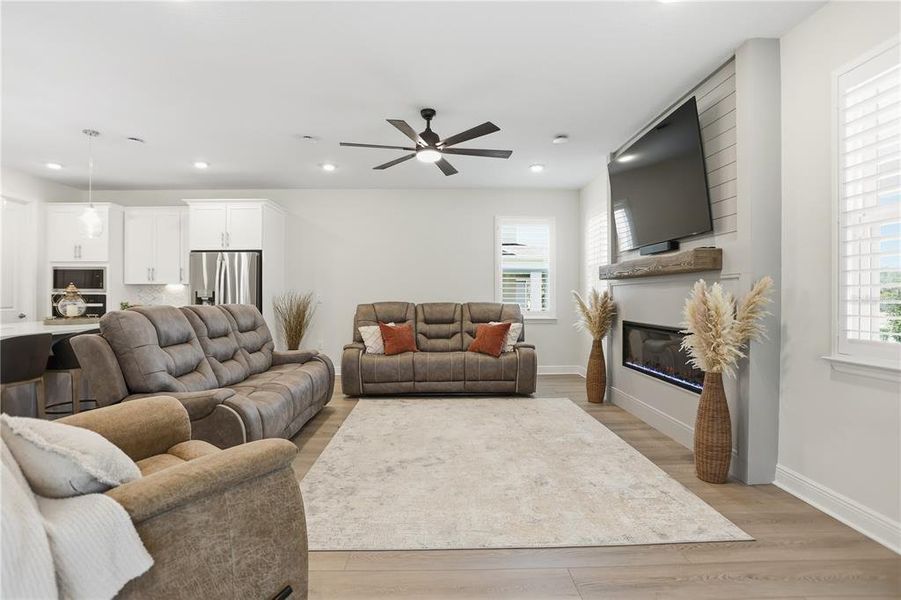 Furnished interior view inside a new home in Acuera Estates, Apopka (Image 33). Furnished interior view inside a new home in Acuera Estates, Apopka (Image 33).