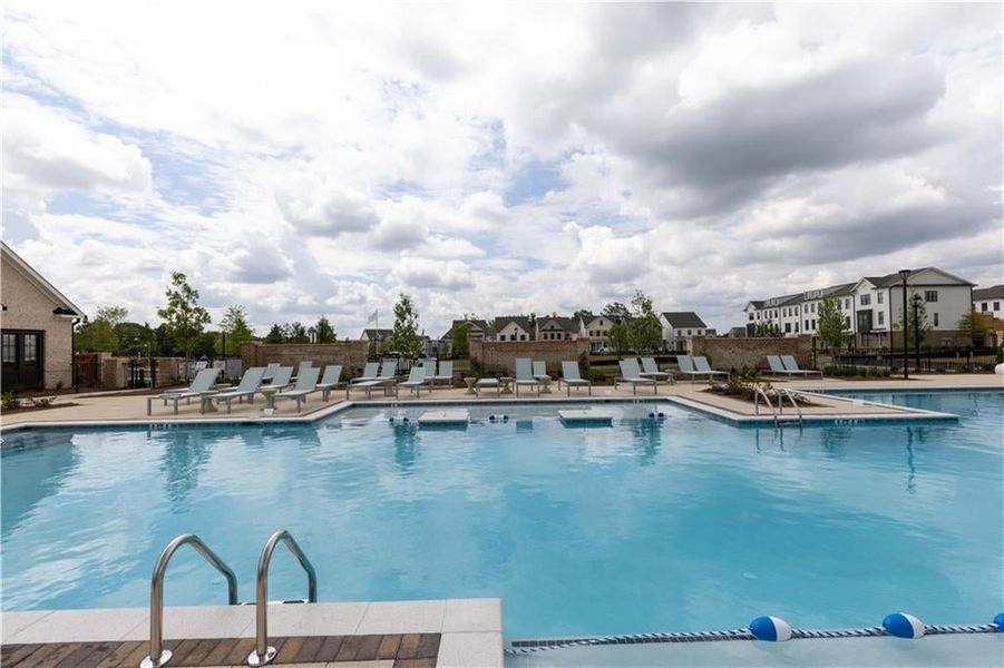 Incredible amenities will be  Incredible amenities will be Gated, Resort-style pool with covered cabana, grills, fireplace, and outdoor dining area and a community lawn featuring Adirondack group seating and fire pits.