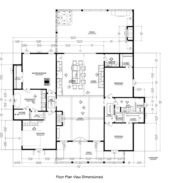 2D floor plan layout of this home in , Fredericksburg, TX (Image 1).