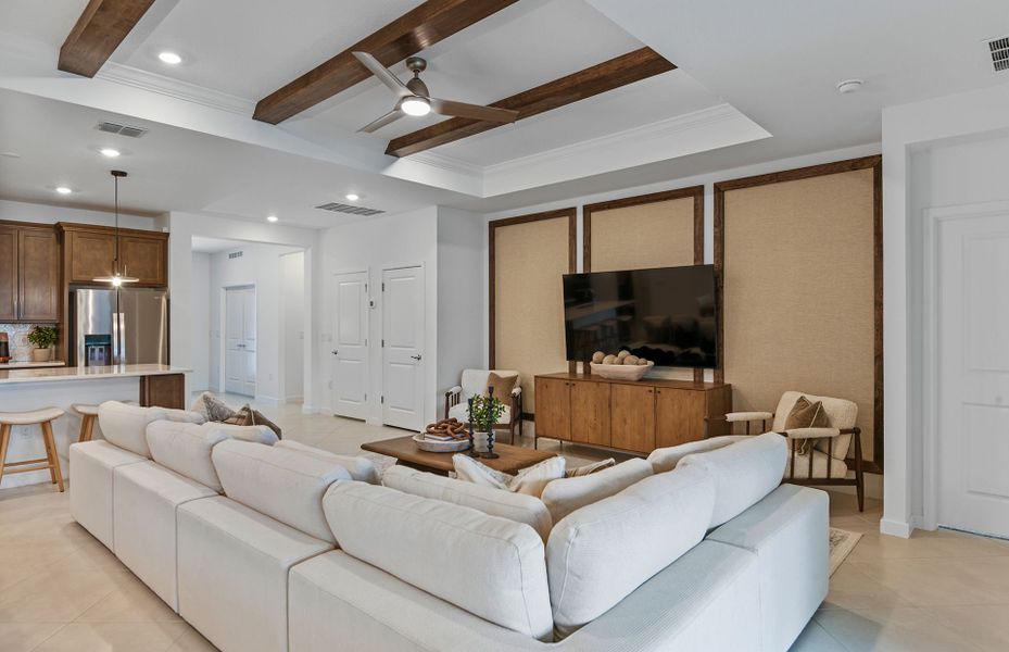 Furnished interior view inside a new home in Caldera, Spring Hill (Image 13).