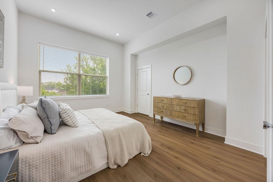 Furnished interior view inside a new home in Commons at West Tidwell, Houston (Image 18).