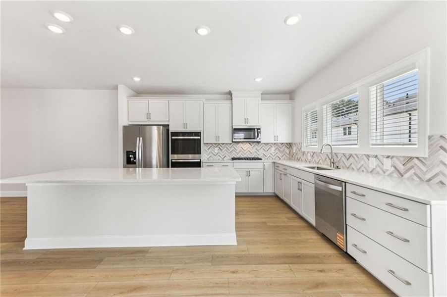 Furnished interior view inside a new home in Martin Springs - Highland Series, Lawrenceville (Image 9).