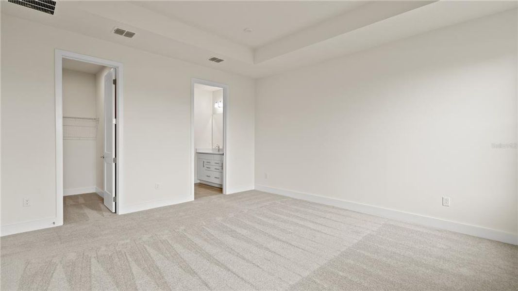 Spacious, unfurnished interior of a new home in Trailside, Mount Dora (Image 15). Spacious, unfurnished interior of a new home in Trailside, Mount Dora (Image 15).