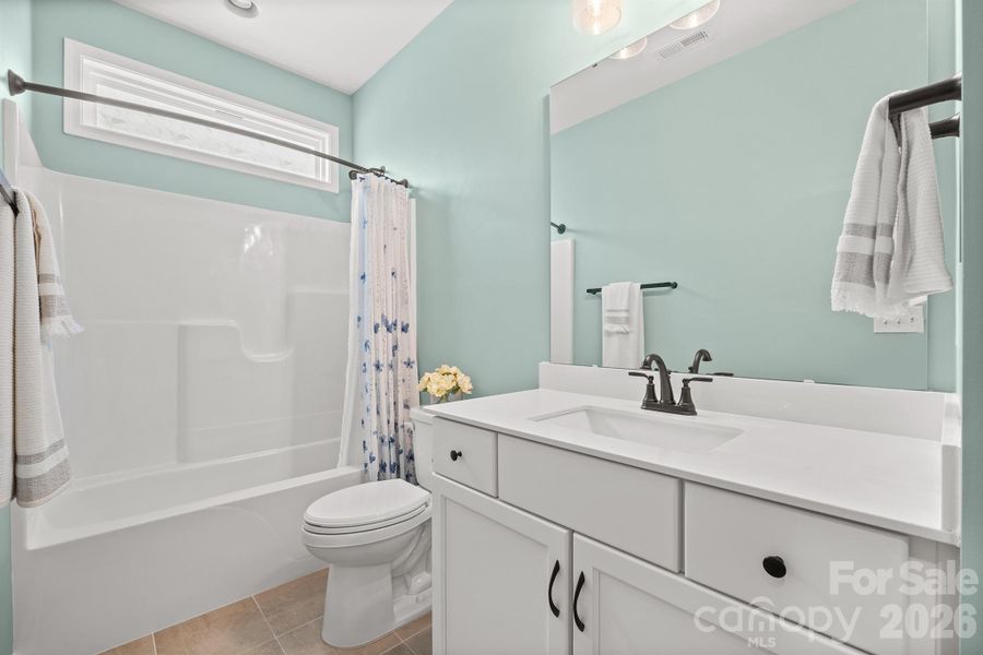 Furnished interior view inside a new home in , Concord (Image 35).