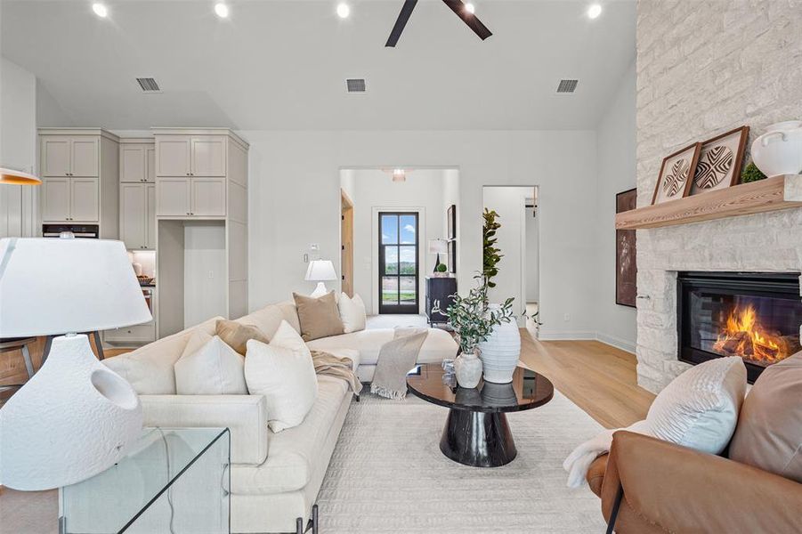 Furnished interior view inside a new home in Putteet Hill, Cresson (Image 13).