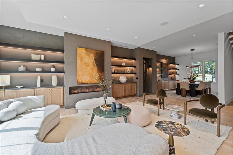 Furnished interior view inside a new home in , Marietta (Image 14).