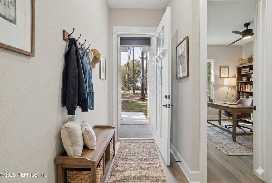 Furnished interior view inside a new home in , Jacksonville (Image 7).