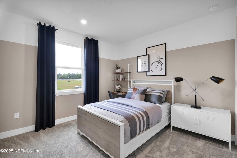 Furnished interior view inside a new home in Hyland Trail, Green Cove Springs (Image 5). Furnished interior view inside a new home in Hyland Trail, Green Cove Springs (Image 5).