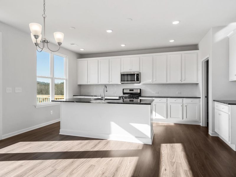 Representative furnished interior of a home built from the The Danbury C by Davidson Homes LLC in Melody Lakeside Estates, Buford (Image 11). Representative furnished interior of a home built from the The Danbury C by Davidson Homes LLC in Melody Lakeside Estates, Buford (Image 11).