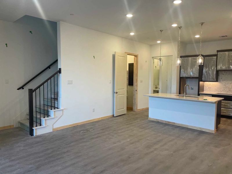 Open Kitchen-Dining Room Construction Progress Open Kitchen-Dining Room Construction Progress