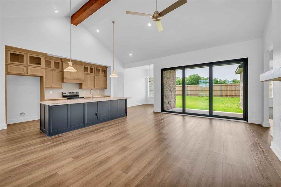 Please Note: These interior photos are not of the actual design, but are of a completed design with a similar floor plan. Finishes, features, and layouts may vary.