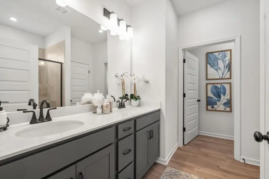 Furnished interior view inside a new home in The Stiles, Cartersville (Image 15).