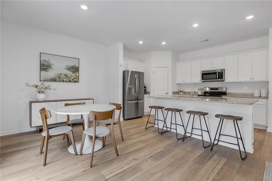 Furnished interior view inside a new home in , Adairsville (Image 15). Furnished interior view inside a new home in , Adairsville (Image 15).
