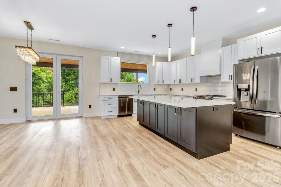 Furnished interior view inside a new home in , Hendersonville (Image 13).