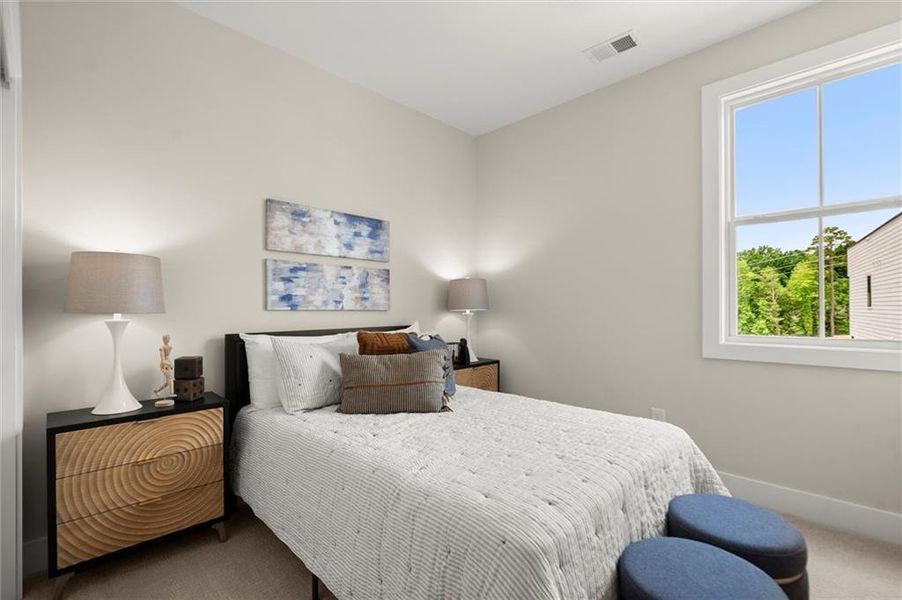 Furnished interior view inside a new home in The Gathering – Alpharetta, Alpharetta (Image 5).