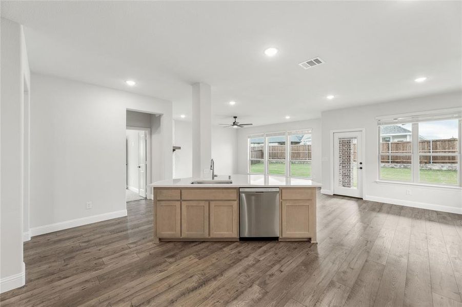 Furnished interior view inside a new home in Waterscape Classic 50s, Royse City (Image 7). Furnished interior view inside a new home in Waterscape Classic 50s, Royse City (Image 7).