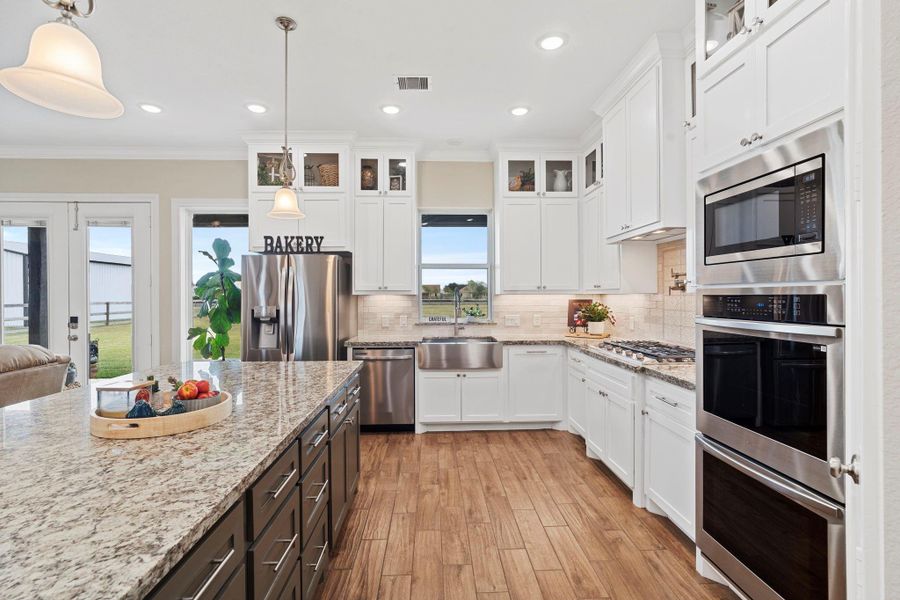 Furnished interior view inside a new home in , Needville (Image 6). Furnished interior view inside a new home in , Needville (Image 6).