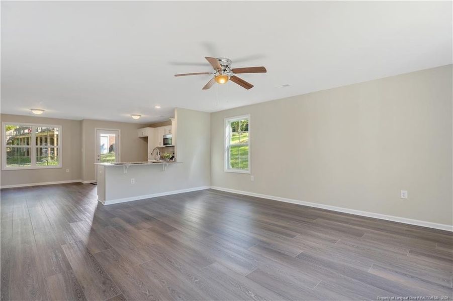 Luxury vinly plank throughout 1st floor